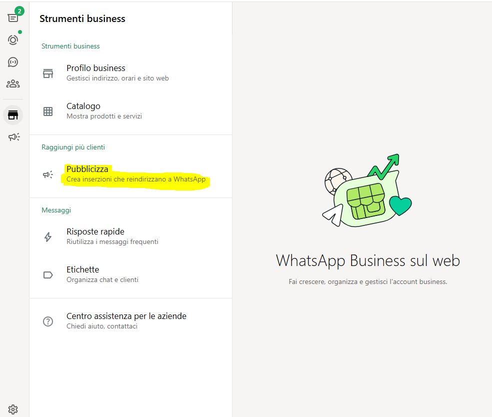 Pubblicita’ su WhatsApp Guida Completa 2025